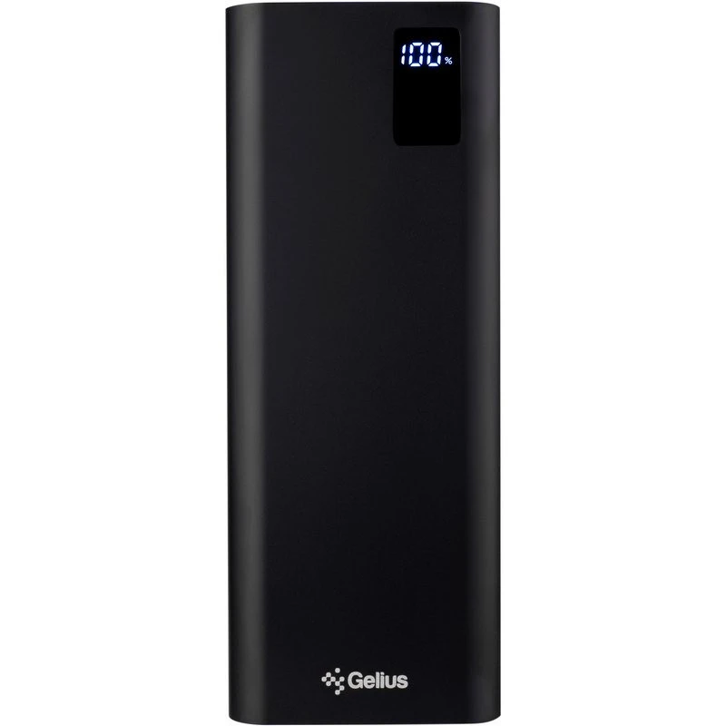 Портативний ЗП Power Bank Gelius Hype GP-PB306 100W QC+PD 30000 mAh – Black. Фото 1 з 6