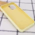 Чохол Silicone Case з закритим низом на Apple iPhone 15 (6.1") – Жовтий / Mellow Yellow. Фото 3 з 3
