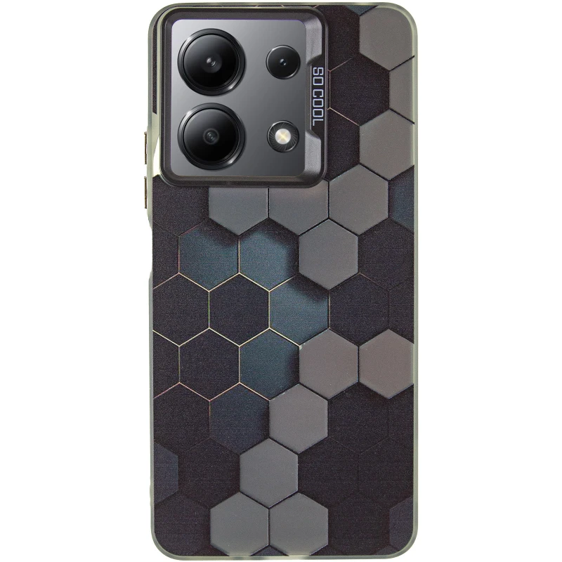 Чохол TPU+PC Street Art для Xiaomi Redmi Note 13 4G – Honeycomb. Фото 3 з 6