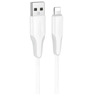 Дата кабель Borofone BX119 New USB to Lightning 2.4A (1m) фото 1 з 4