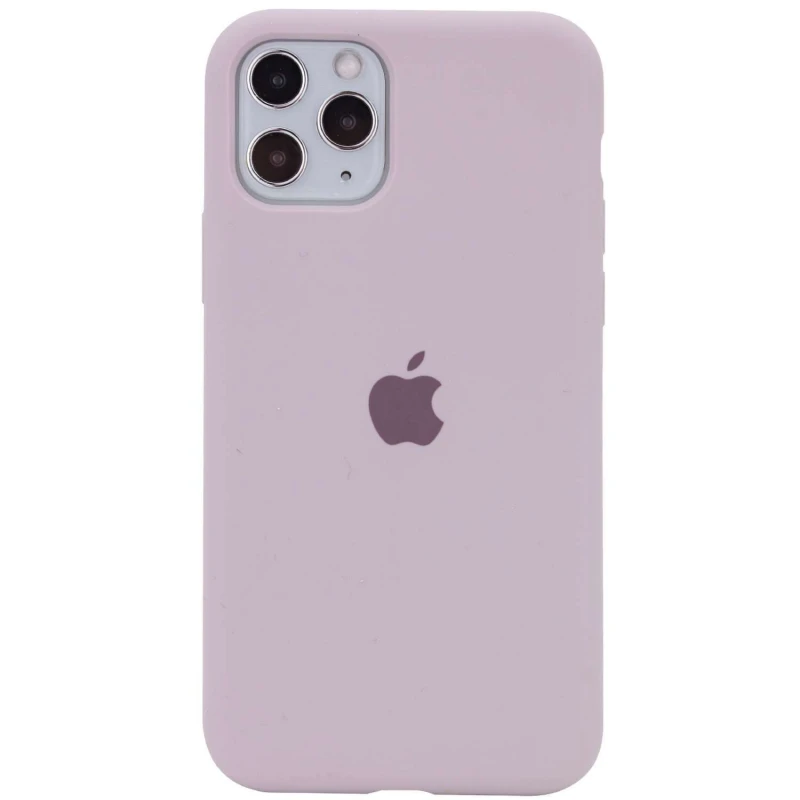 

Чохол Silicone Case з закритим низом на Apple iPhone 11 Pro (5.8") (Сірий / Lavender)