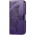 Кожаный чехол-книжка Butterfly Pattern для Samsung Galaxy A36 5G – Purple. Фото 1 из 4