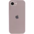 Чохол Silicone Case з закритим низом на Apple iPhone 16e (6.1") – Сірий / Lavender. Фото 1 з 6