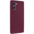 Чохол Silicone Cover Lakshmi Full Camera (AA) with Magnetic Fit для Motorola Moto G06 – Бордовий / Marsala. Фото 1 з 1