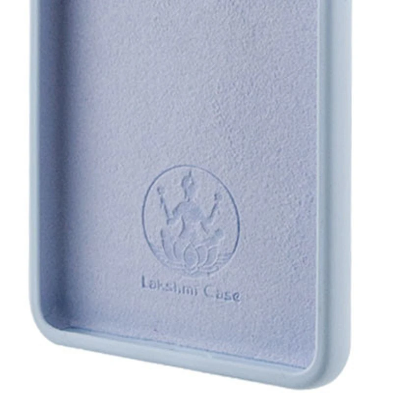 Чехол Silicone Case Lakshmi Premium з закритою камерою на Xiaomi Poco M6 4G – Голубой / Sweet Blue. Фото 2 из 3