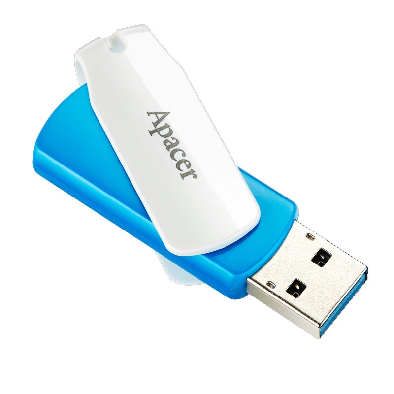 Флеш накопичувач Apacer USB 3.2 Gen1 AH357 128GB – Blue / White. Фото 2 з 4