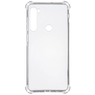 Ультратонкий силиконовый чехол GETMAN с крытыми бортами для Xiaomi Redmi Note 8T фото 1 из 5