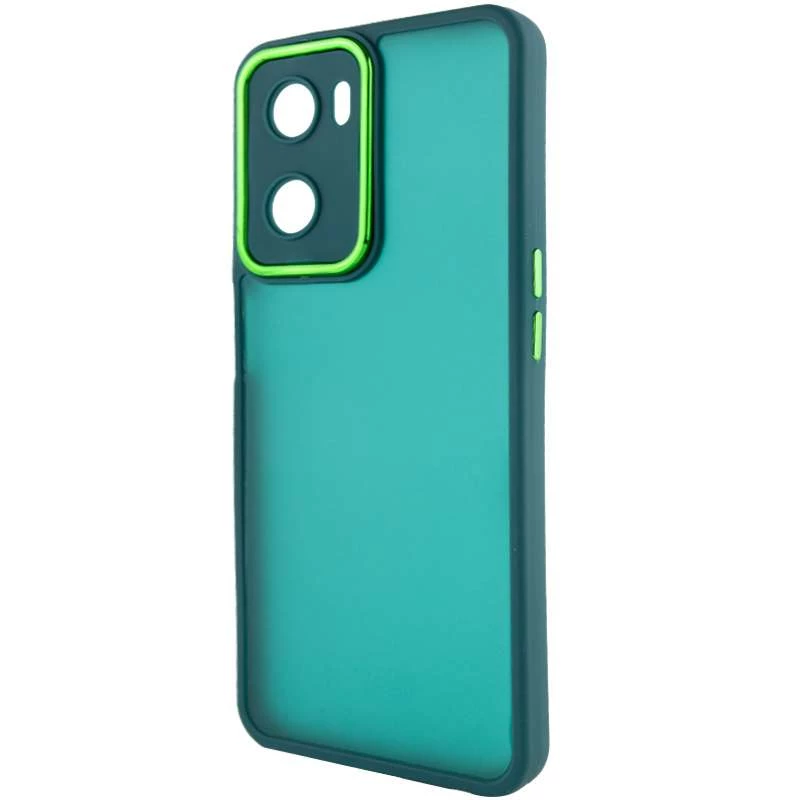 

TPU+PC чехол Accent для Oppo A57s (Green)