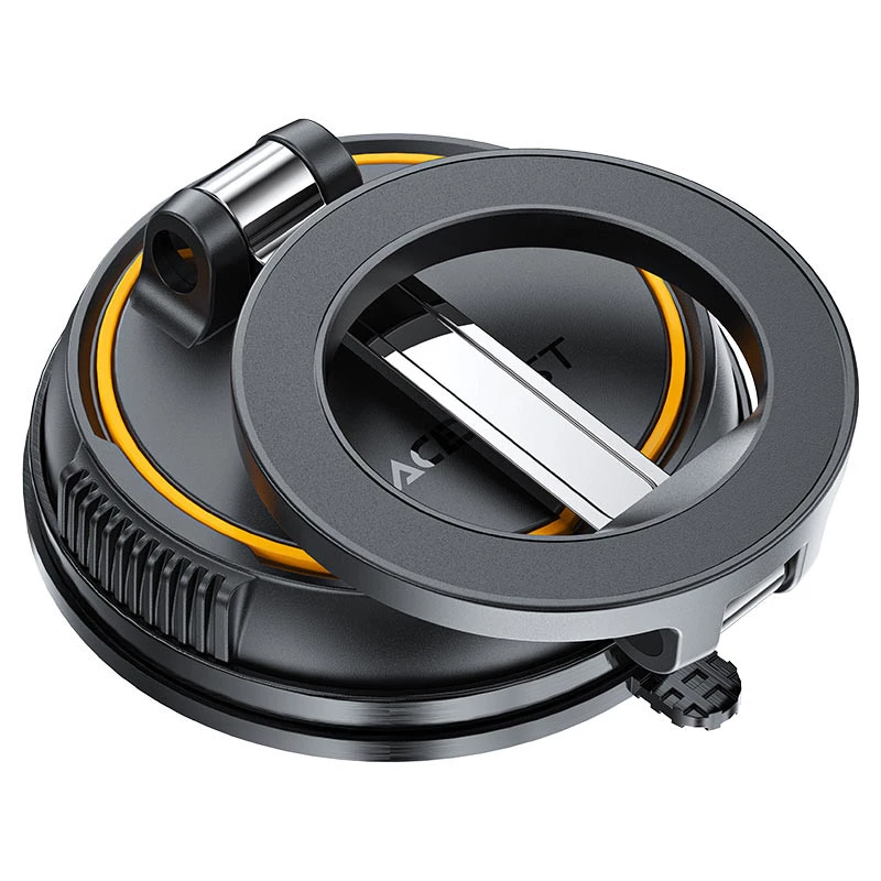 Автотримач Acefast D55 Magnetic for Dashboard – Black. Фото 3 з 6