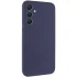Чохол Silicone Case Lakshmi Premium із закритою камерою для Samsung Galaxy A12 – Темно-синій / Midnight blue. Фото 2 з 6