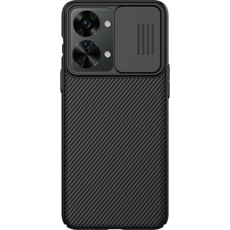 

Карбована накладка Nillkin зі шторкою для камери на OnePlus Nord 2T 5G (Чорний / Black)