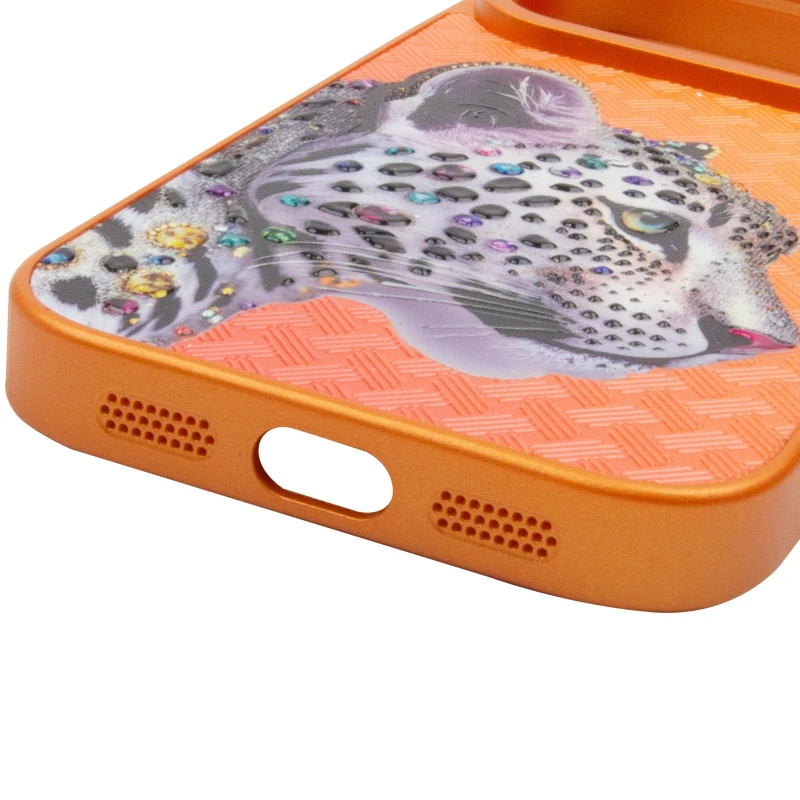 Чохол TPU+PC Crystal Hunt with MagSafe для Apple iPhone 17 Pro Max (6.9") – Orange. Фото 6 з 7