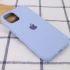 Чохол Silicone Case з закритим низом на Apple iPhone 16 Pro – Блакитний / Lilac Blue. Фото 4 з 8