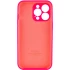 Чехол Silicone Case с защитой камеры для Apple iPhone 15 Pro (6.1") – Розовый / Barbie pink. Фото 2 из 4