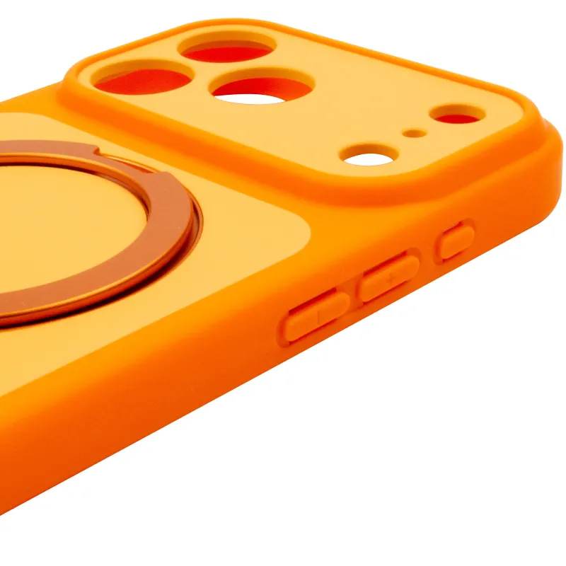 Чехол Ummi Full Camera with Magnetic Fit HQ Ring для Apple iPhone 18 Pro – Orange. Фото 6 из 7