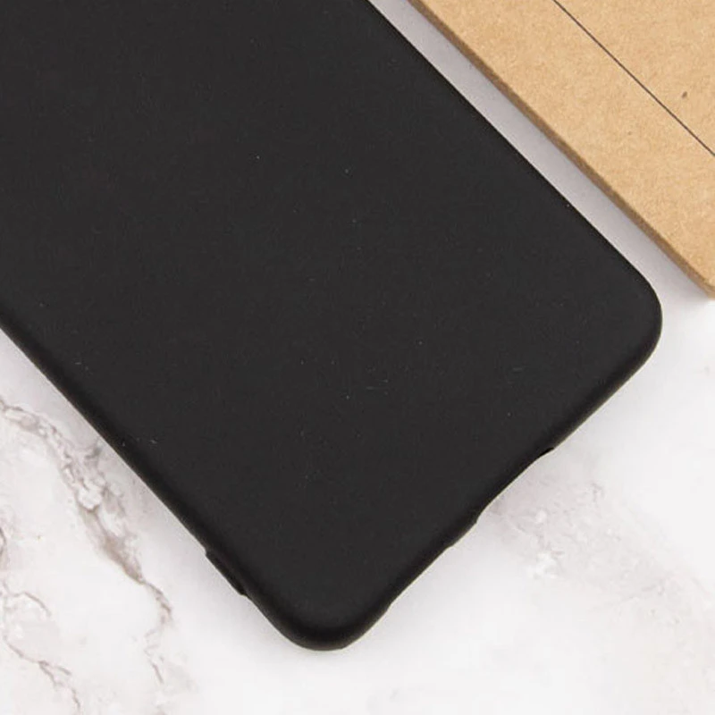 Чохол Silicone Case Lakshmi Premium із закритою камерою для Samsung Galaxy A12 – Чорний / Black. Фото 5 з 6