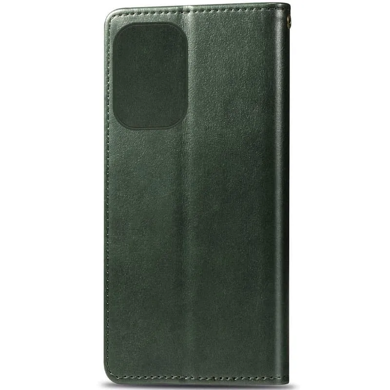 Чохол-книжка GETMAN Gallant  на Motorola Moto G87 5G – Зелений. Фото 4 з 5