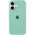 Чохол Silicone Case з закритим низом на Apple iPhone 16 – Бірюзовий / Turquoise. Фото 1 з 8