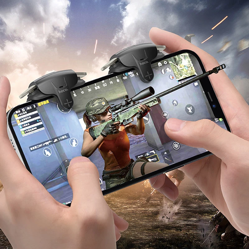 Игровой контроллер Hoco GM6 Wild wolf pulse – Black metal gray. Фото 7 из 7