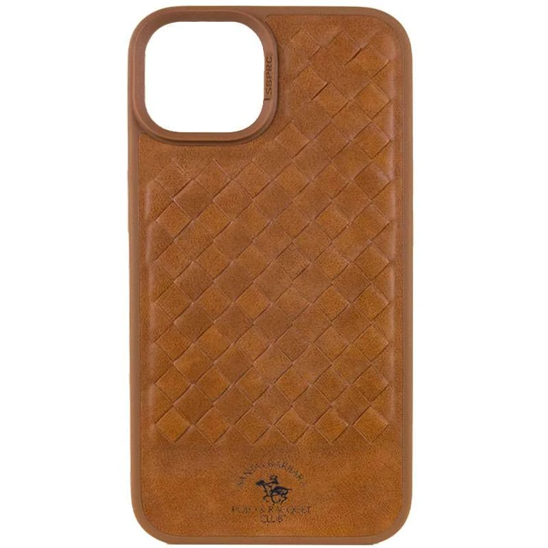 

Шкіряний чохол Polo Santa Barbara на Apple iPhone 14 (6.1") (Brown)