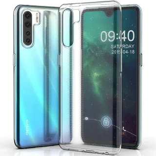 Ультратонкий силиконовый чехол 1 мм для Oppo A91 фото 1 из 7