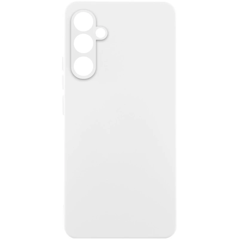 Чохол Silicone Case Lakshmi Plus з закритою камерою на Samsung Galaxy A35 – Білий / White. Фото 1 з 1