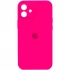 Чохол Silicone Case з захистом камери на Apple iPhone 12 (6.1") – Рожевий / Barbie pink. Фото 1 з 1