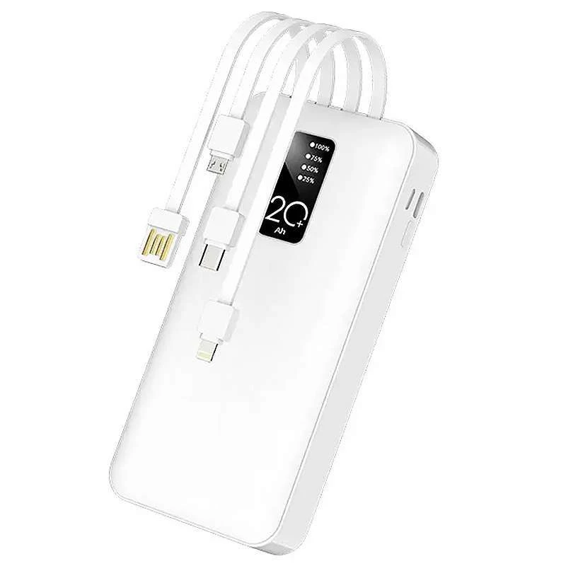

Портативний зарядний пристрій Power Bank HEPU HP966 20000mAh (Білий)