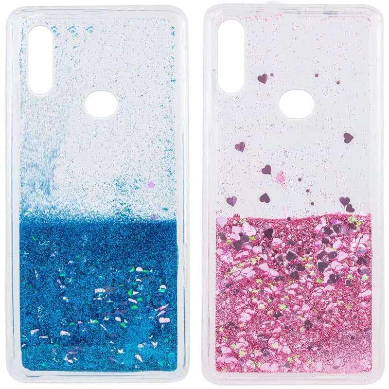 

Чохол Liquid hearts з блискітками, що переливаються, на Samsung Galaxy A10s