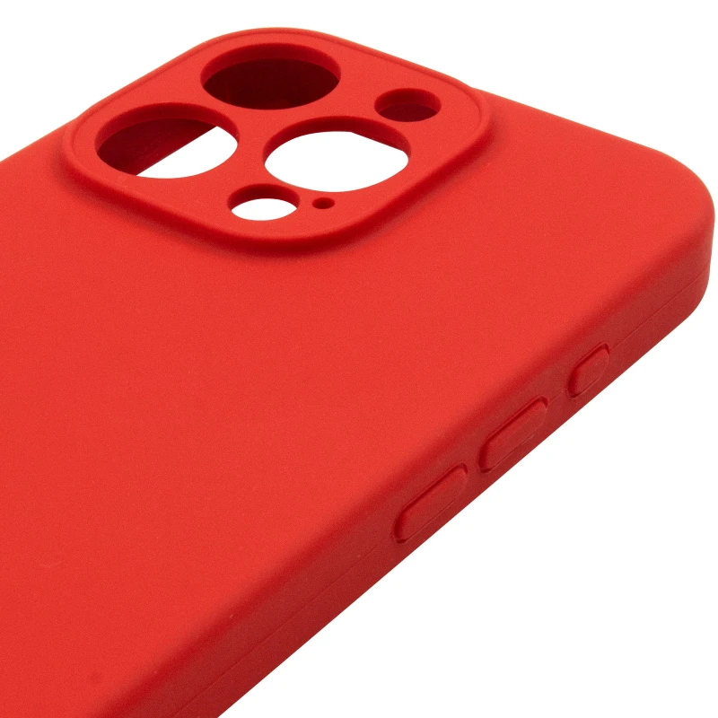 Чехол Silk Full Camera Protective (AA) NO LOGO для Apple iPhone 16 Pro Max – Красный / Red. Фото 6 из 7