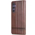 Кожаный чехол-книжка AZNS Classic series для Samsung Galaxy A36 5G – Dark Brown. Фото 2 из 4