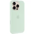 Силиконовый чехол ААА with Magsafe connection для Apple iPhone 16 Pro – Aquamarine. Фото 1 из 4