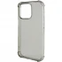 Ультратонкий силіконовий чохол GETMAN з критими бортами на Apple iPhone 14 Pro Max (6.7") – Сірий (прозорий). Фото 6 з 10