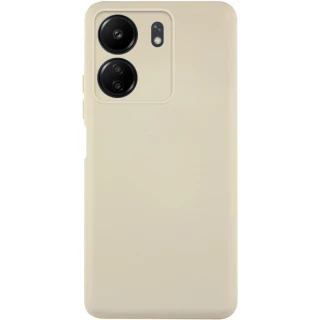 Чохол Silicone Case Lakshmi з закритою камерою на Xiaomi Redmi 13C — Пісочний / Sand