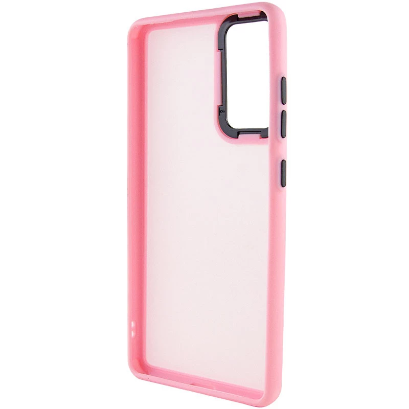 Чохол TPU+PC Lyon Frosted на Motorola Moto E14 – Pink. Фото 3 з 6