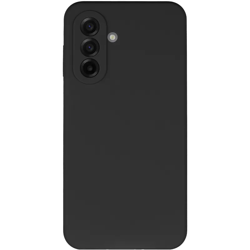 Чохол Silicone Case Lakshmi Premium із закритою камерою для Samsung Galaxy A56 5G – Чорний / Black. Фото 4 з 18
