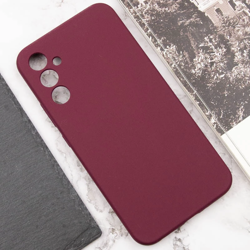 Чохол Silicone Case Lakshmi Premium з закритою камерою на Samsung Galaxy A36 5G – Бордовий / Plum. Фото 8 з 11
