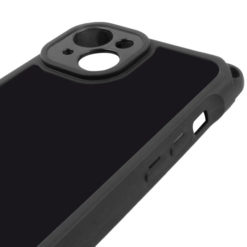 Силиконовый чехол CrossBody со шнурком для Apple iPhone 15 (6.1") – Black. Фото 11 из 11