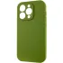 Чехол Silk Full Protective (AA) NO LOGO для Apple iPhone 16 Pro Max – Зеленый / Dark Olive. Фото 8 из 20