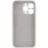 Чохол Silk Full Camera Protective (AA) NO LOGO для Apple iPhone 15 Pro Max (6.7") – Білий / White. Фото 4 з 6