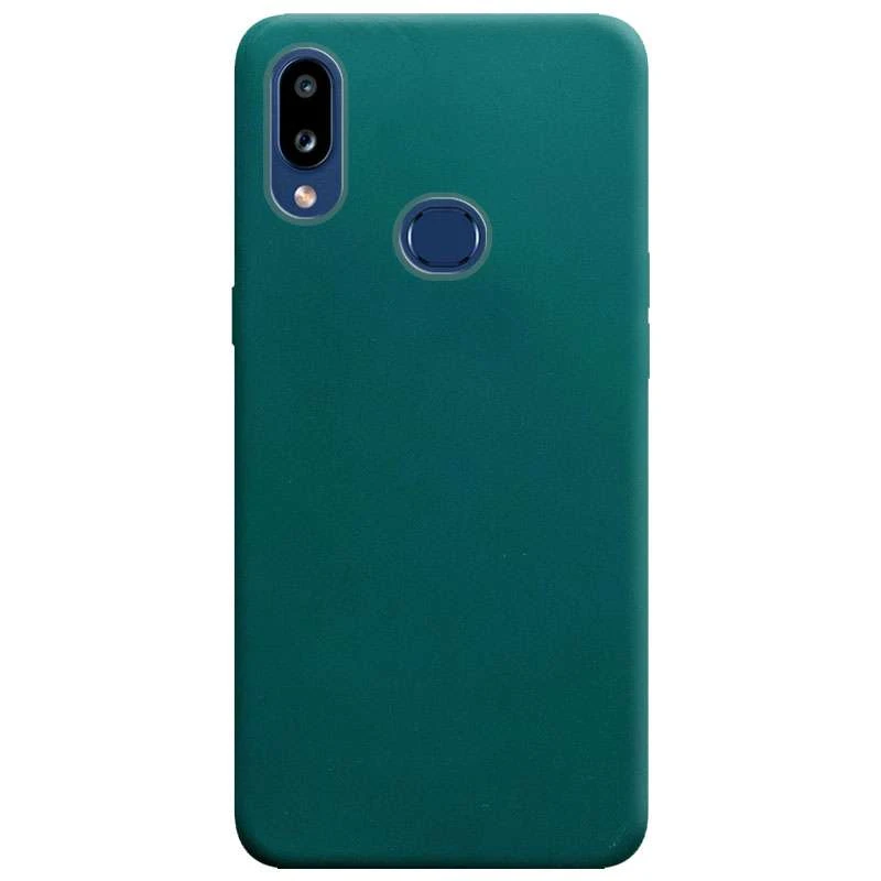 

Кольоровий силіконовий чохол на Samsung Galaxy A10s (Зелений / Forest green)