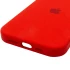 Чехол Silicone Case с закрытым низом для Apple iPhone 17 (6.3") – Красный / Red. Фото 6 из 6