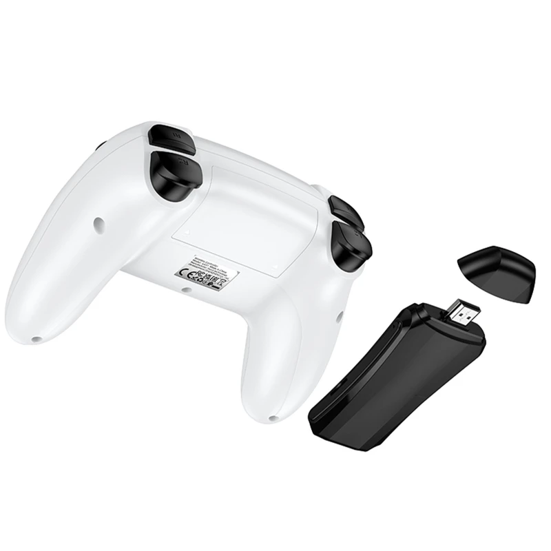 Игровая приставка Hoco GA31 + два беспроводных геймпада for PC – White. Фото 6 из 6