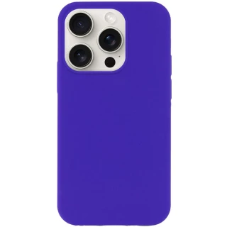 Чехол с закрытым низом Silicone Case для Apple iPhone 16 Pro Max фото 1 из 9