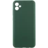 Силиконовый чехол Cover Lakshmi с защитой камеры для Samsung Galaxy A05 – Зеленый / Dark green. Фото 1 из 4