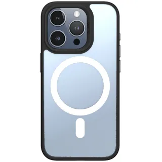 TPU+PC чохол Blueo Skin Friendly Frosted with Magnetic Fit для Apple iPhone 15 Pro Max (6.7") — Чорний / Black
