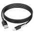 Дата кабель Borofone BX119 New USB to Lightning 2.4A (1m) – Black. Фото 4 з 4