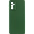 Чохол Silicone Case Lakshmi Plus з закритою камерою на Samsung Galaxy A35 – Зелений / Dark green. Фото 1 з 9