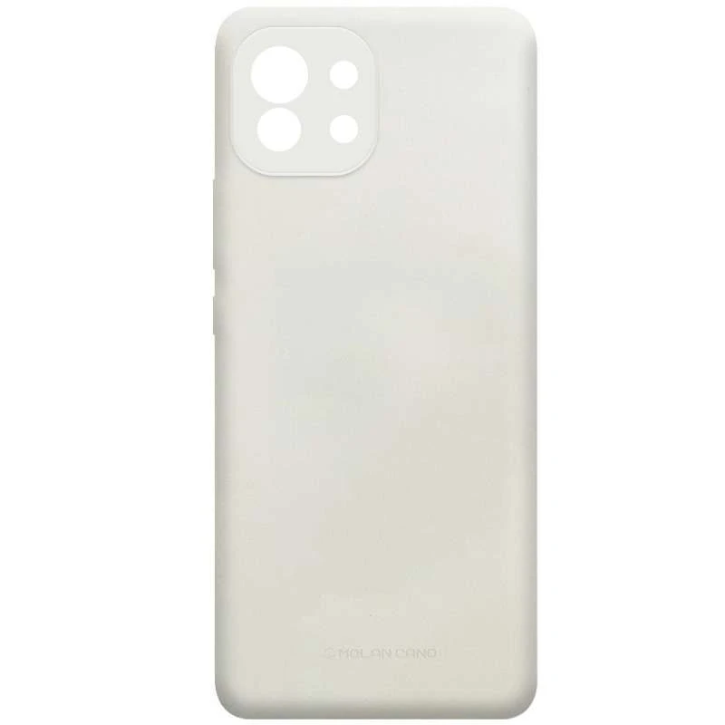 

Силіконовий чохол Molan Cano Smooth на Xiaomi Mi 11 (Сірий)