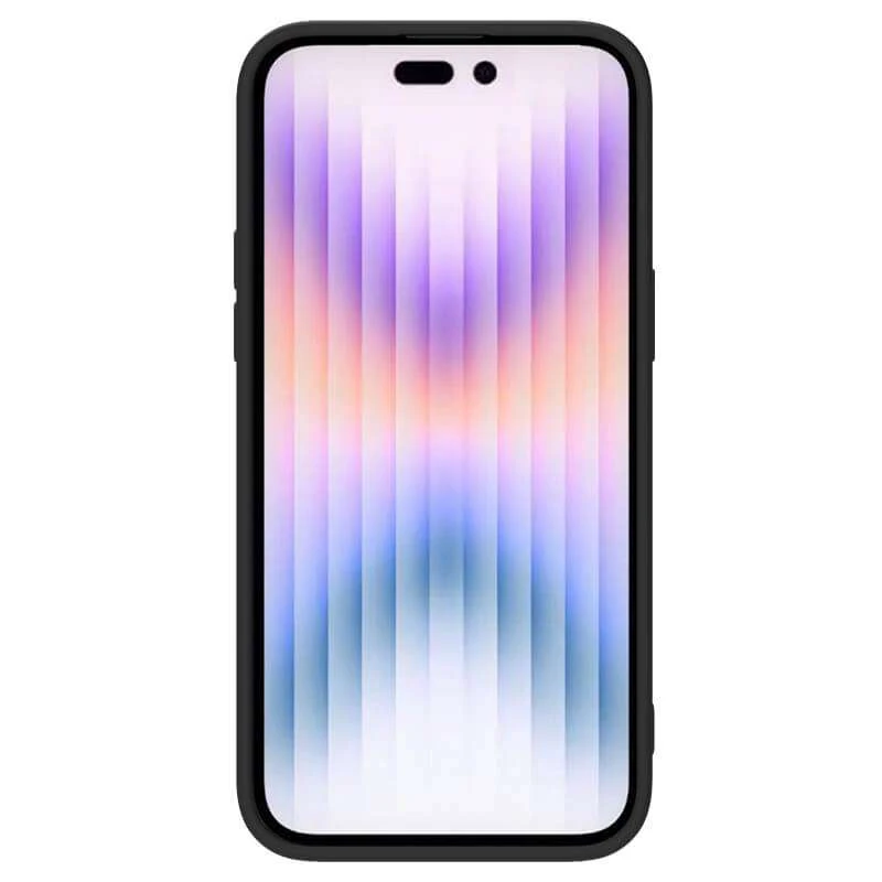 Силіконова накладка Nillkin Camshield Silky на Apple iPhone 14 Pro (6.1") – Чорний. Фото 2 з 5